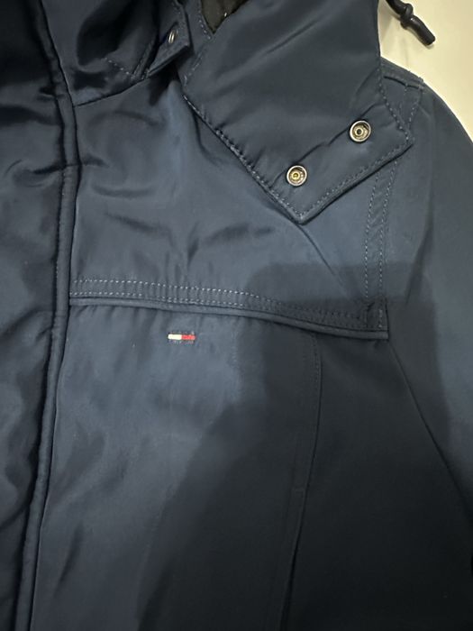 Geaca lunga tommy hilfiger barbati marimea M