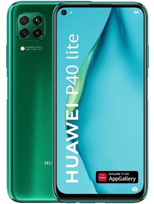 P40 Lite Huawei, Dual SIM, 6GB RAM/128GB ROM aproape impecabil,verde