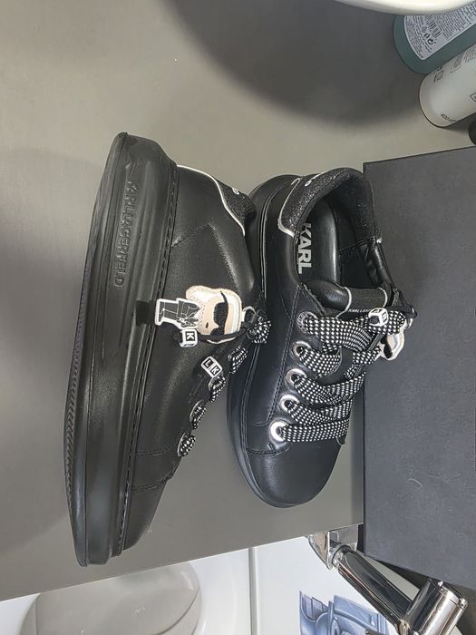 Sneakers karl lagerfeld 37 piele naturala