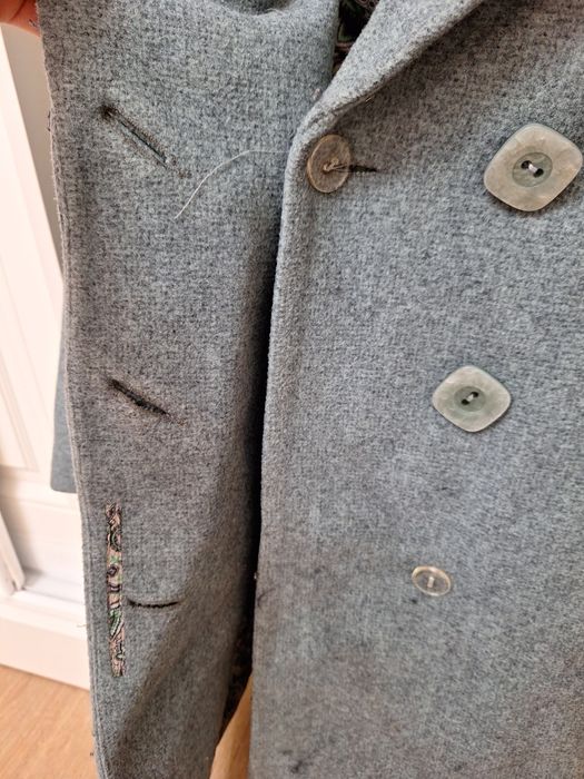 Зимнее пальто с мехом