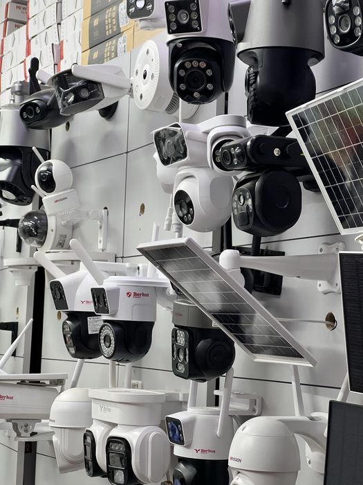 Установка камер видеонаблюдения