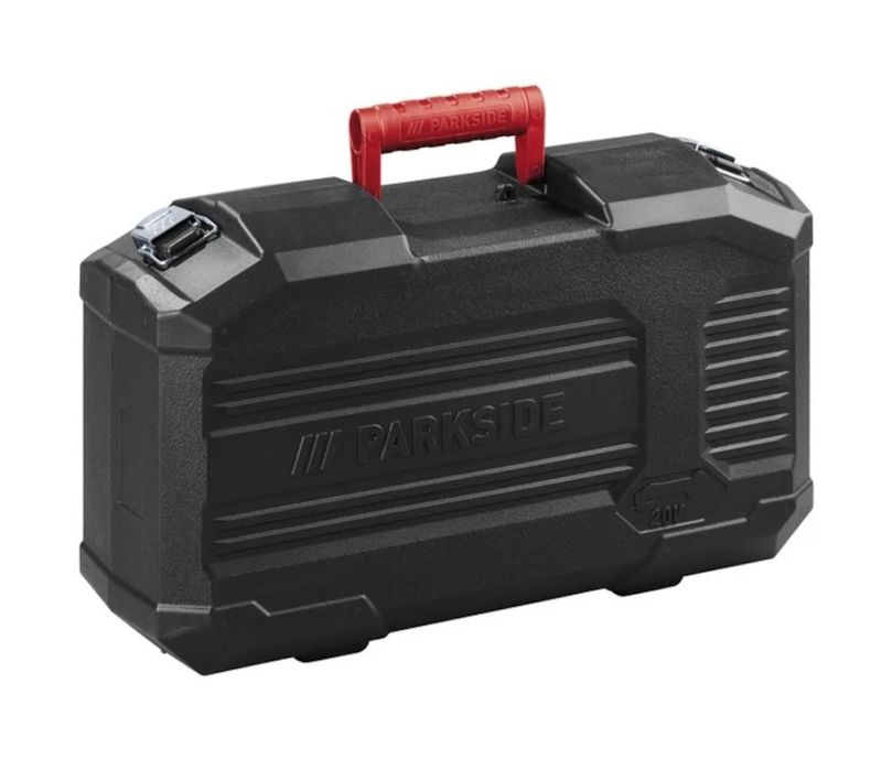 Polizor unghiular parkside pe acumulator 20v accesorii