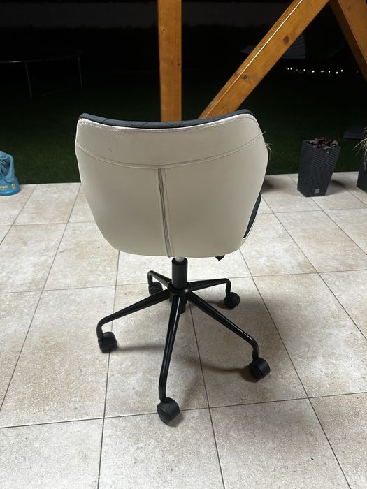 Scaun birou copii piele + stofa