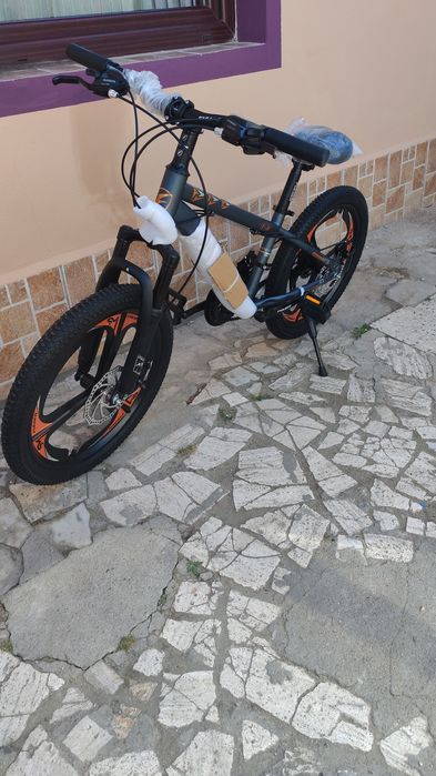 Bicicleta 20 inch din otel, pentru copii intre 6 si 12 ani, 20T