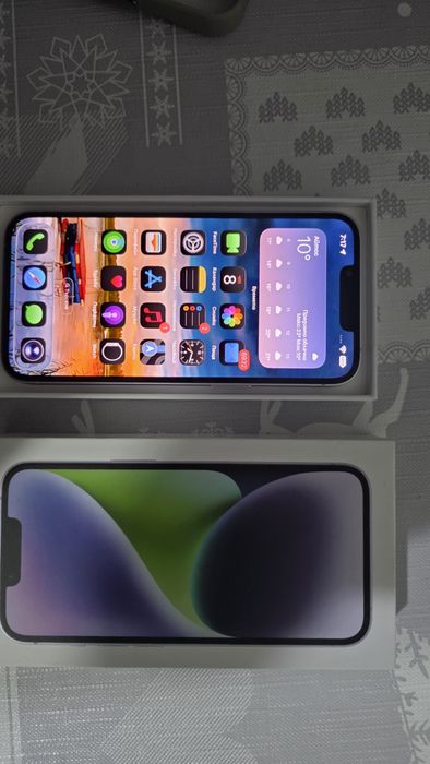 IPhone 14 Purple 128gb В Отлично Състояние