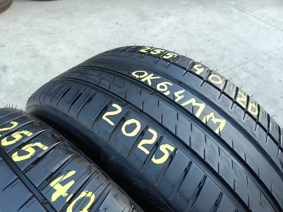 Doua anvelope de vara 255 40 20 michelin pilot sport ev dot 2025