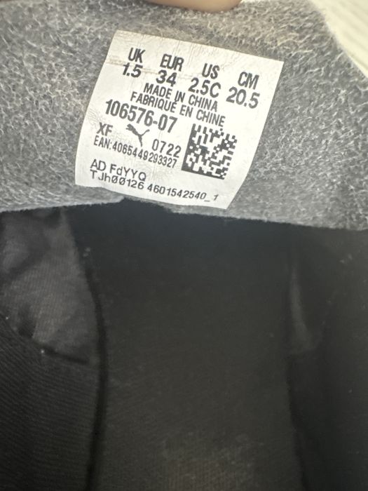 Продам бутсы 34 размер пума