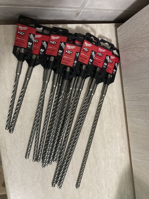 Burghiu Milwaukee MX4 10x165,10x215,10x265mm Noi Italia