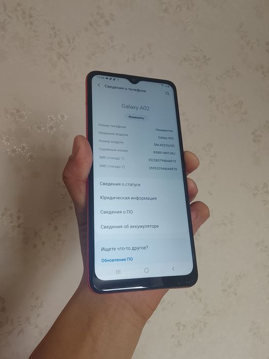 Продам samsung a02