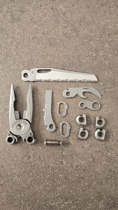 Leatherman wave + rebar MOD  +  резервни инстр.