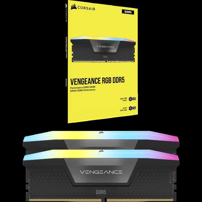 Новая Оперативная Память DDR5 Corsair Vengeance RGB 32GB 6400MHz CL36
