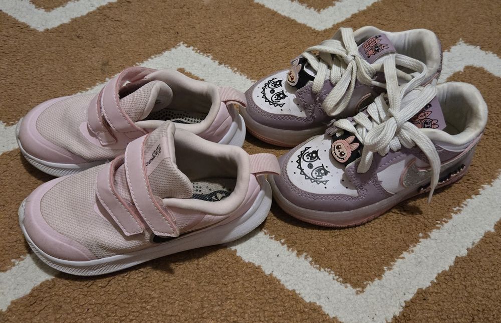Маратонки Nike и Labubu 26  номер