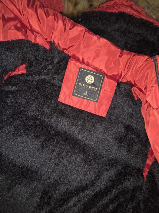 Червено детско яке