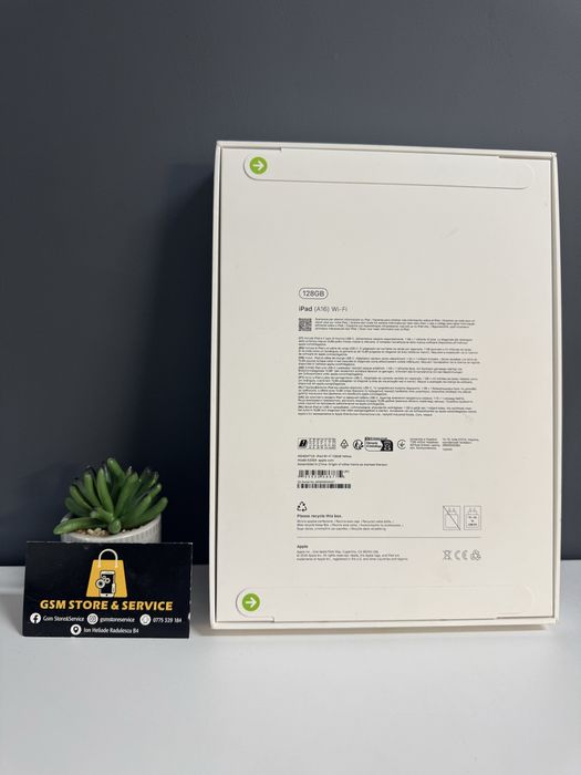 Ipad A16 Wifi Yellow Nou Sigilat 2 Ani Garantie Gsm Store&Service