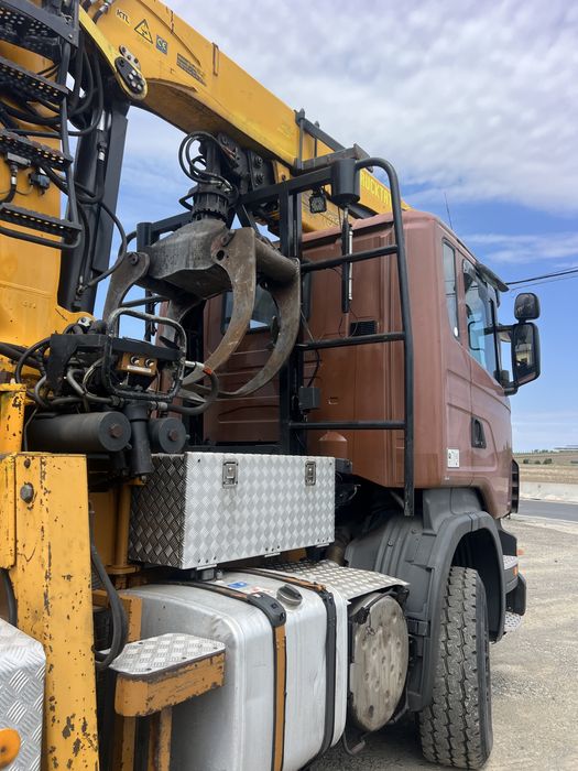 Scania R470 cu macara EPSILON