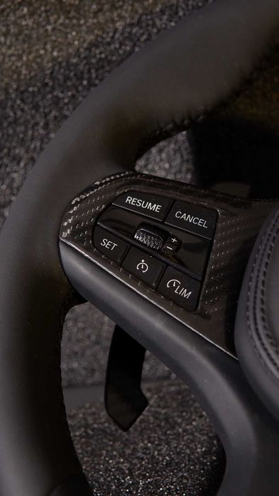 Волан BMW G30/G38 G20/G29 Кован Карбон (Forged Carbon)