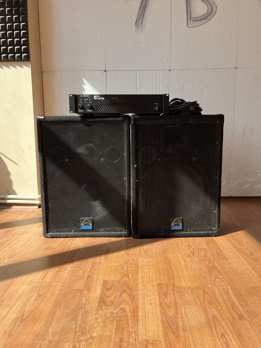 Boxe Whaferdale vs-15 pro 800W amplificatot The t.amp e800 cu garantie