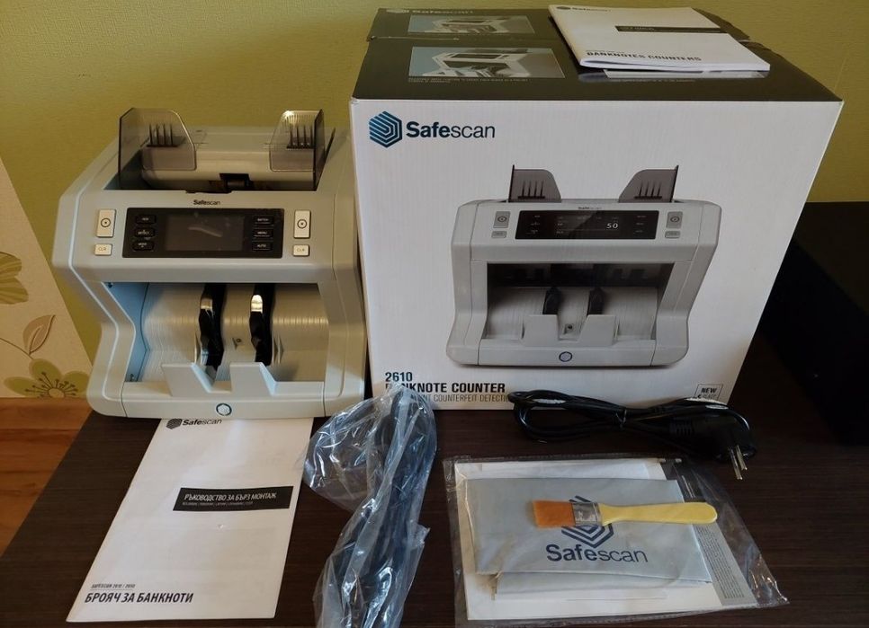 Банкнотоброячна машина Safescan 2610/2660-S