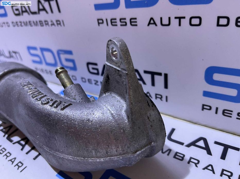 Tub Tubulatura Conducta Teava Ghidaj Admisie Aer Turbo Turbina Turbosuflanta Volkswagen Golf 4 1.8 T AUM AUQ 1998 - 2006 Cod 06A133607F