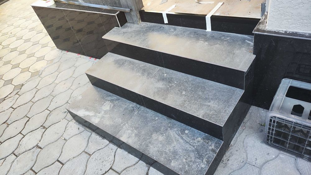 Цоколь из плитки профессионально