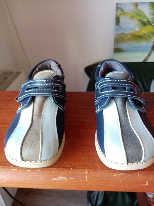 Pantofi pentru copii, noi, din piele, mărime 24
