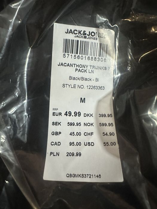 Boxeri 7 Pack Jack and Jones