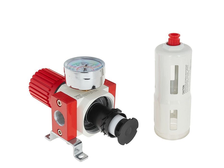 Filtru de aer cu regulator de presiune 1/2 tvardy