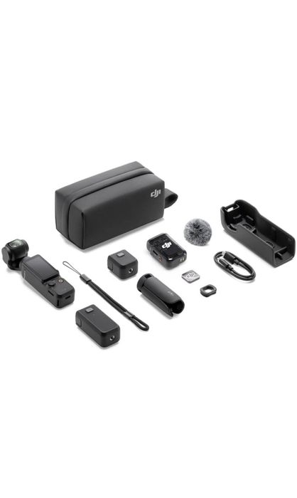 Camera video sport DJI Osmo Pocket 3, Creator Combo, Garanție F64