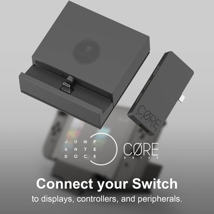 Докинг станция за Nintendo Switch. Skull & Co Core drive PRO