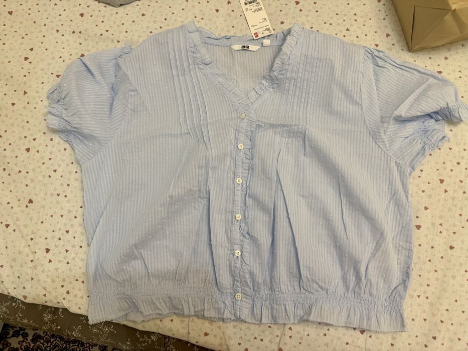 Uniqlo топ лён оригинал