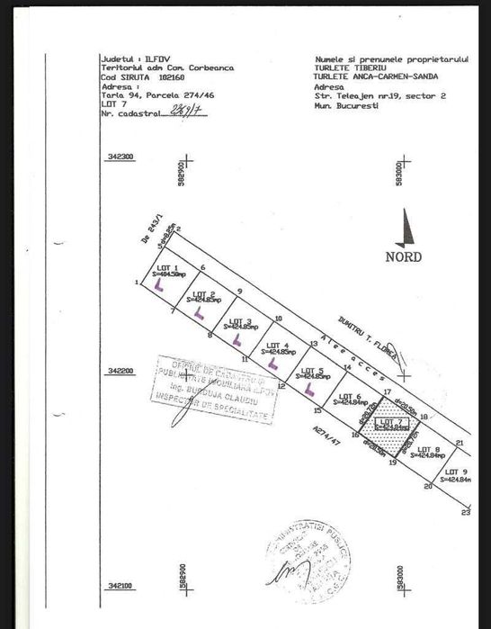 Proprietar - Vând teren Corbeanca