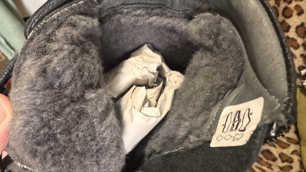 Ghete piele imblanite