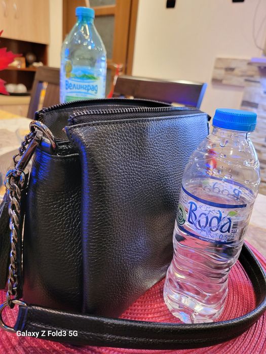 Дамска чанта кожена