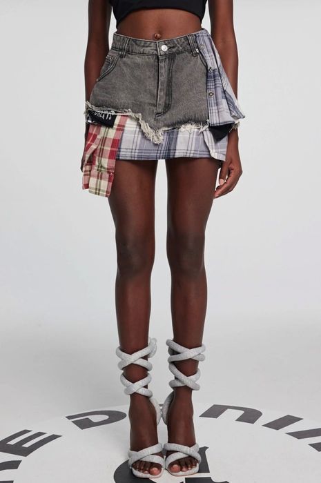 Дамска дънкова пола