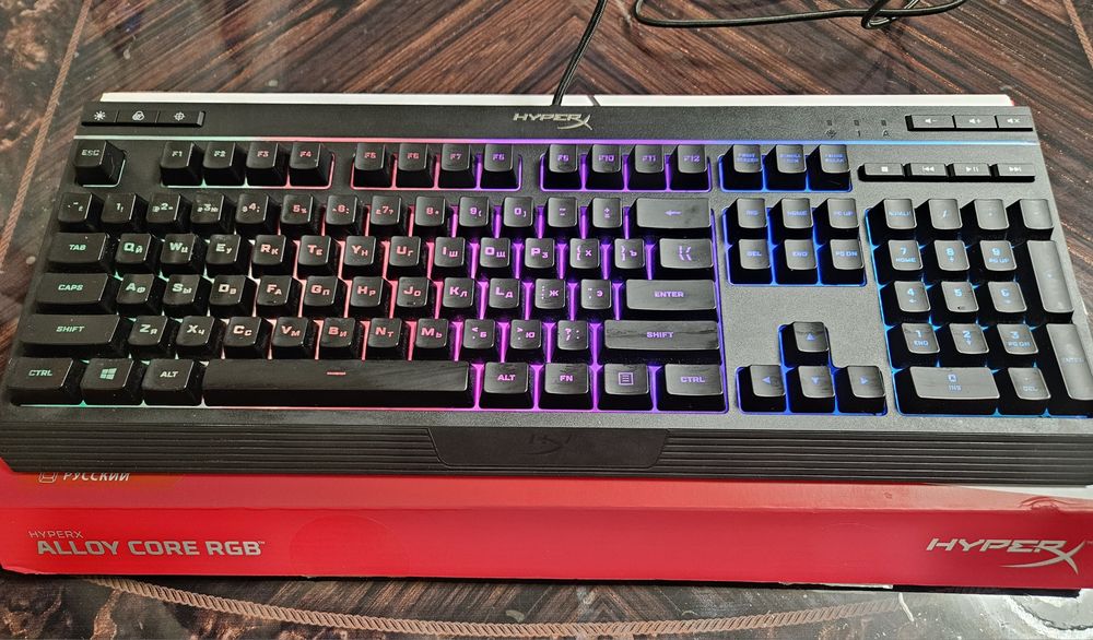 Клавиатура Hyperx alloy core rgb