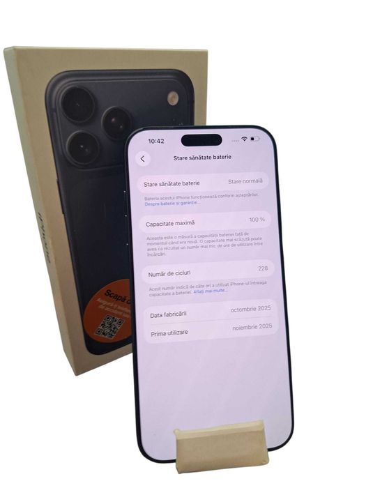 Iphone 17 Pro Max 256Gb DeepBlue / Amanet Cashbook Colentina
