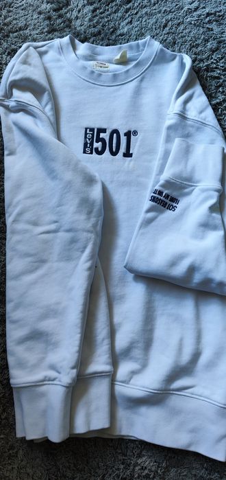 Чисто нова бяла спортна блуза LEVI'S.