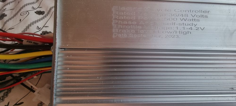 Controler vehicule electrice 36/48v 500w