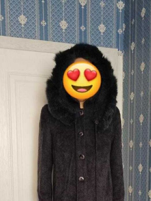 Длинное пальто,зима