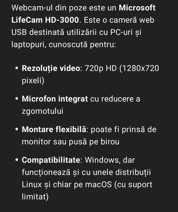 Camera video Microsoft