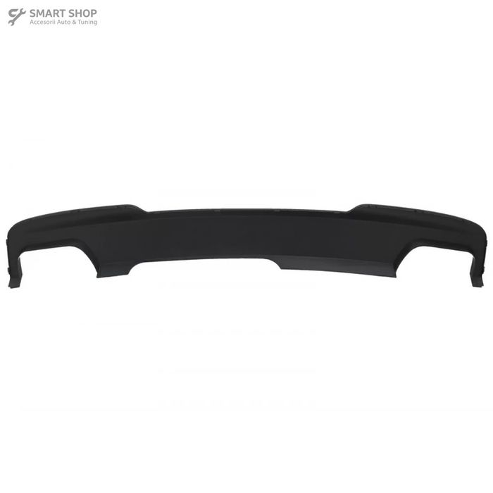 Difuzor de aer cu evacuare dubla negru lucios BMW F10 F11 Seria 5 (201