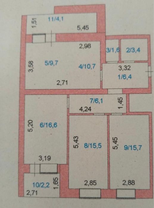 Евро 4 квартира в центре города