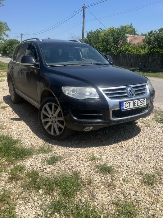 Vand/schimb touareg si platforma de 3.5t 3 axe