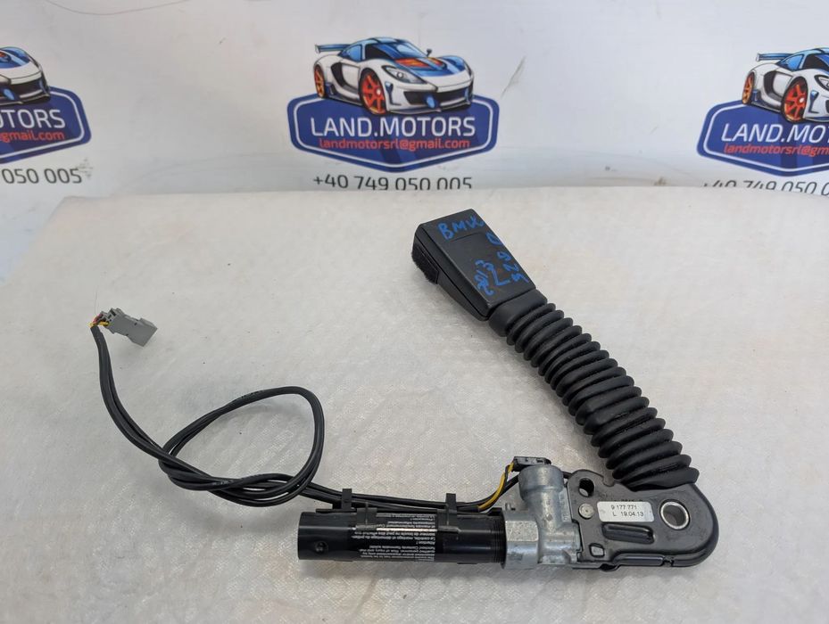 PRETENSIONER CENTURA FATA STANGA BMW E93 320D 2013 2.0 DIESEL COD OEM 72119177771 / 9177771 / DECAPOTABILĂ (CABRIOLET) 2005-2013