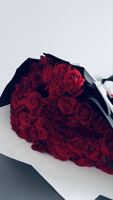 Цветы 51 роза,обьёмный