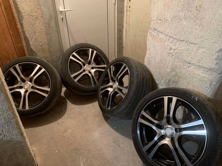 Джанти с гуми 5x120