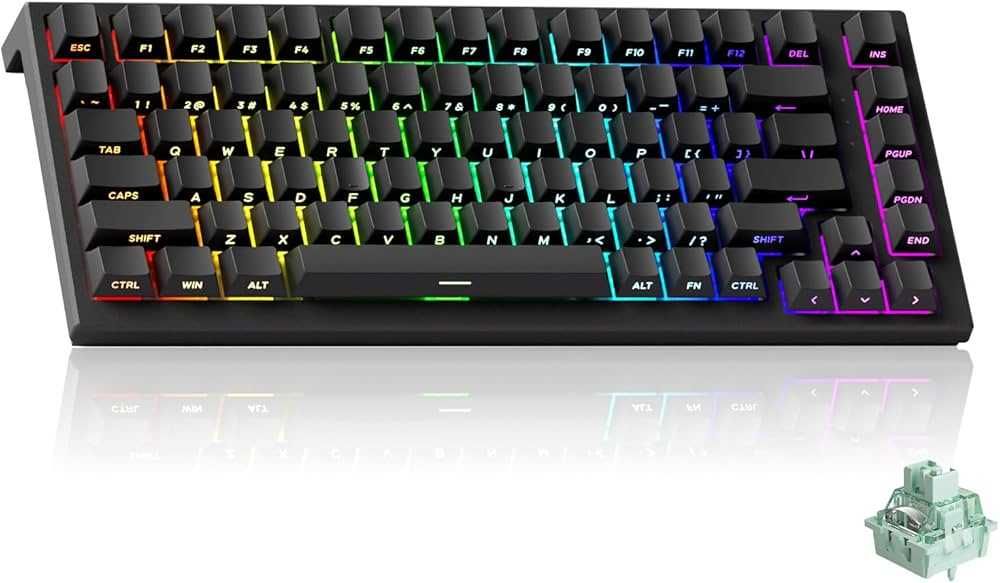 Akko TAC75 HE Black | Магнитные свитчи | Rapid Trigger | 8000Hz