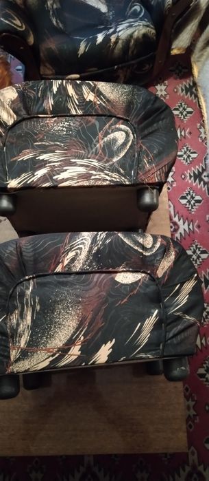 2 фотьола и 2 табуретки