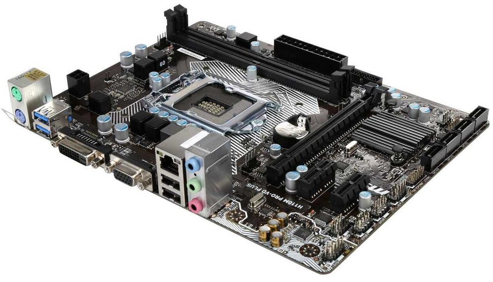 Дъно Дънна платка MSI H110M PRO-VD PLUS LGA 1151 32GB DDR4 Micro ATX