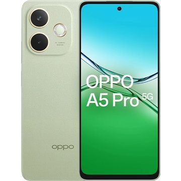 Telefon mobil OPPO A5 Pro, Dual SIM, 8GB RAM, 256GB, 5G, Olive Green